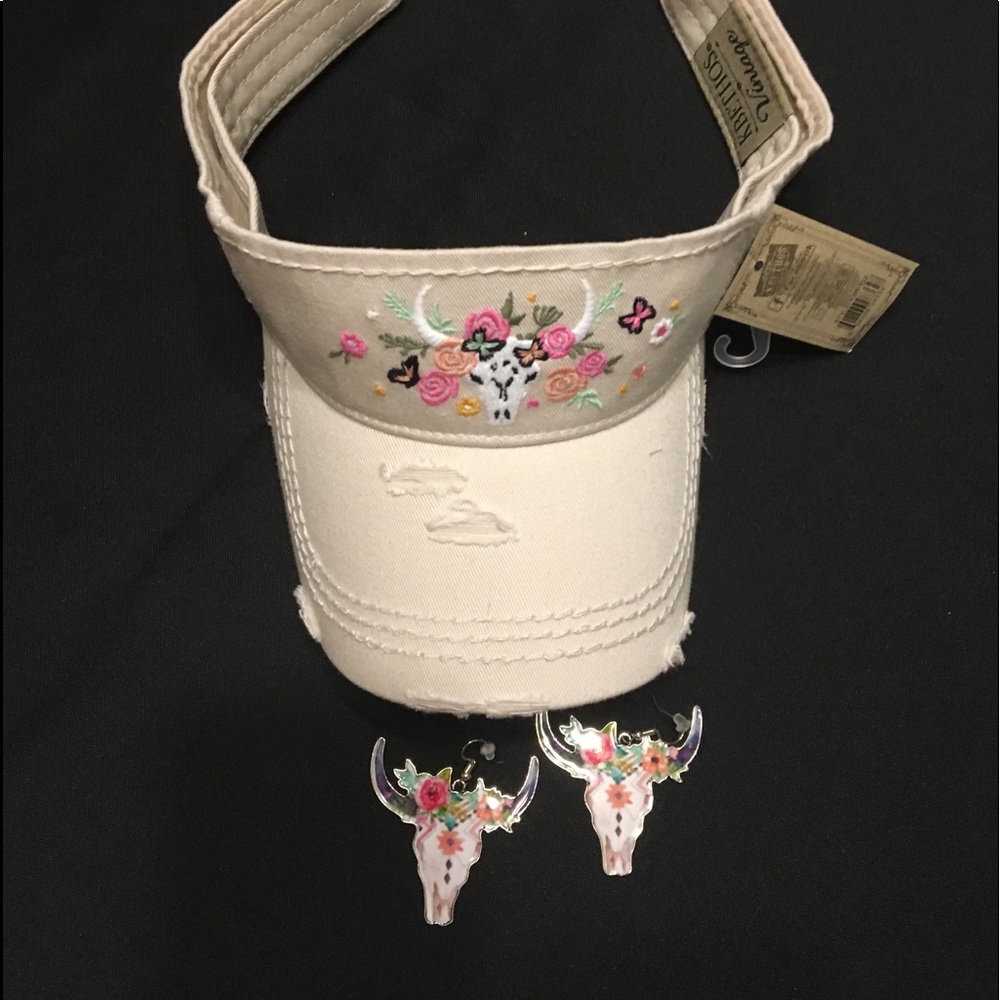 Visor Earring Set